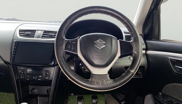 2015 Maruti Swift ZXI, Petrol, Manual, 1,19,459 km, Steering Wheel Close Up