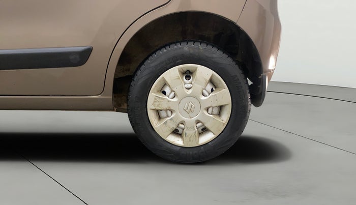 2013 Maruti Wagon R 1.0 LXI, Petrol, Manual, 53,943 km, Left Rear Wheel