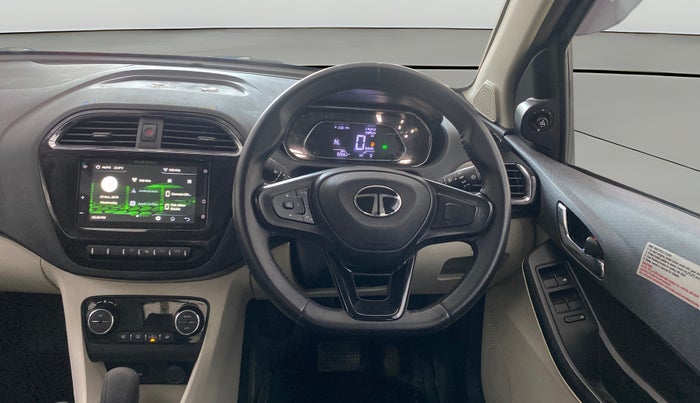 2024 Tata TIGOR XZA Plus iCNG , CNG, Automatic, 6,264 km, Steering Wheel Close Up