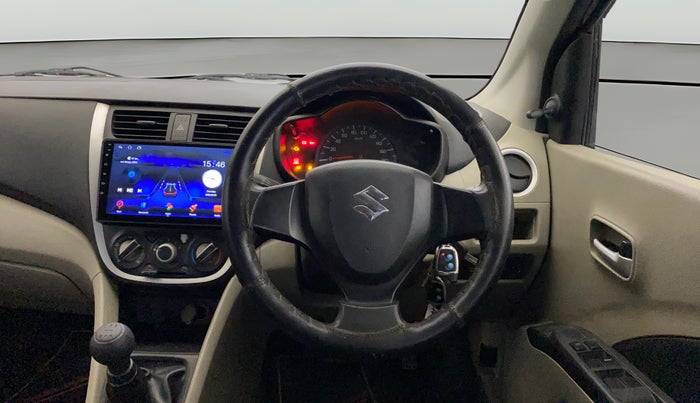 2015 Maruti Celerio VXI, Petrol, Manual, 62,696 km, Steering Wheel Close Up