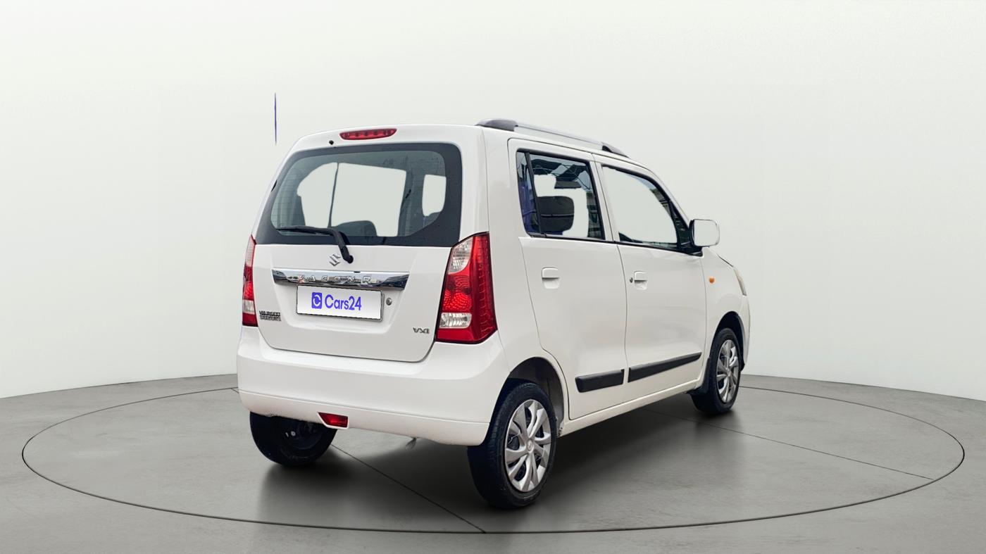 2014 Maruti Wagon R 1.0 VXI, Petrol, Manual, 59,704 km, Right Back Diagonal