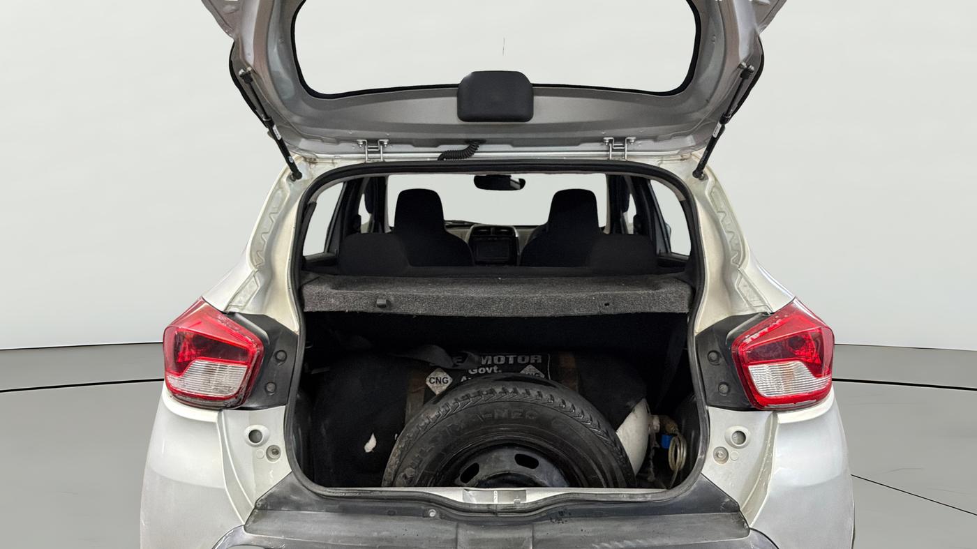 2017 Renault Kwid RXT 1.0, CNG, Manual, 66,470 km, Boot Open Zoomed View