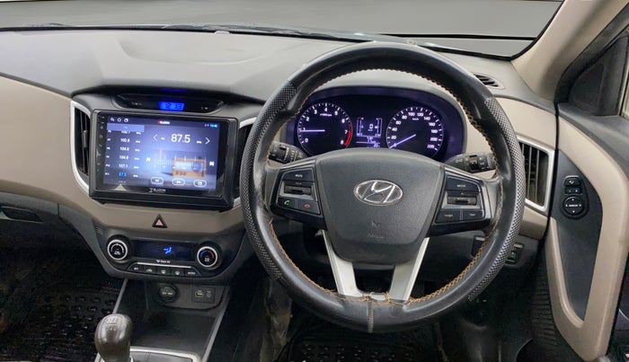 2017 Hyundai Creta SX PLUS 1.6 PETROL, Petrol, Manual, 71,305 km, Steering Wheel Close Up