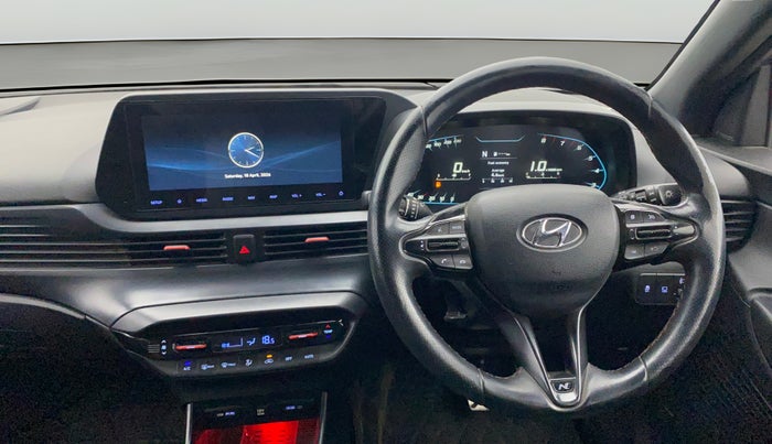 2021 Hyundai NEW I20 N LINE N8 1.0 TURBO GDI IMT, Petrol, Manual, 74,394 km, Steering Wheel Close Up