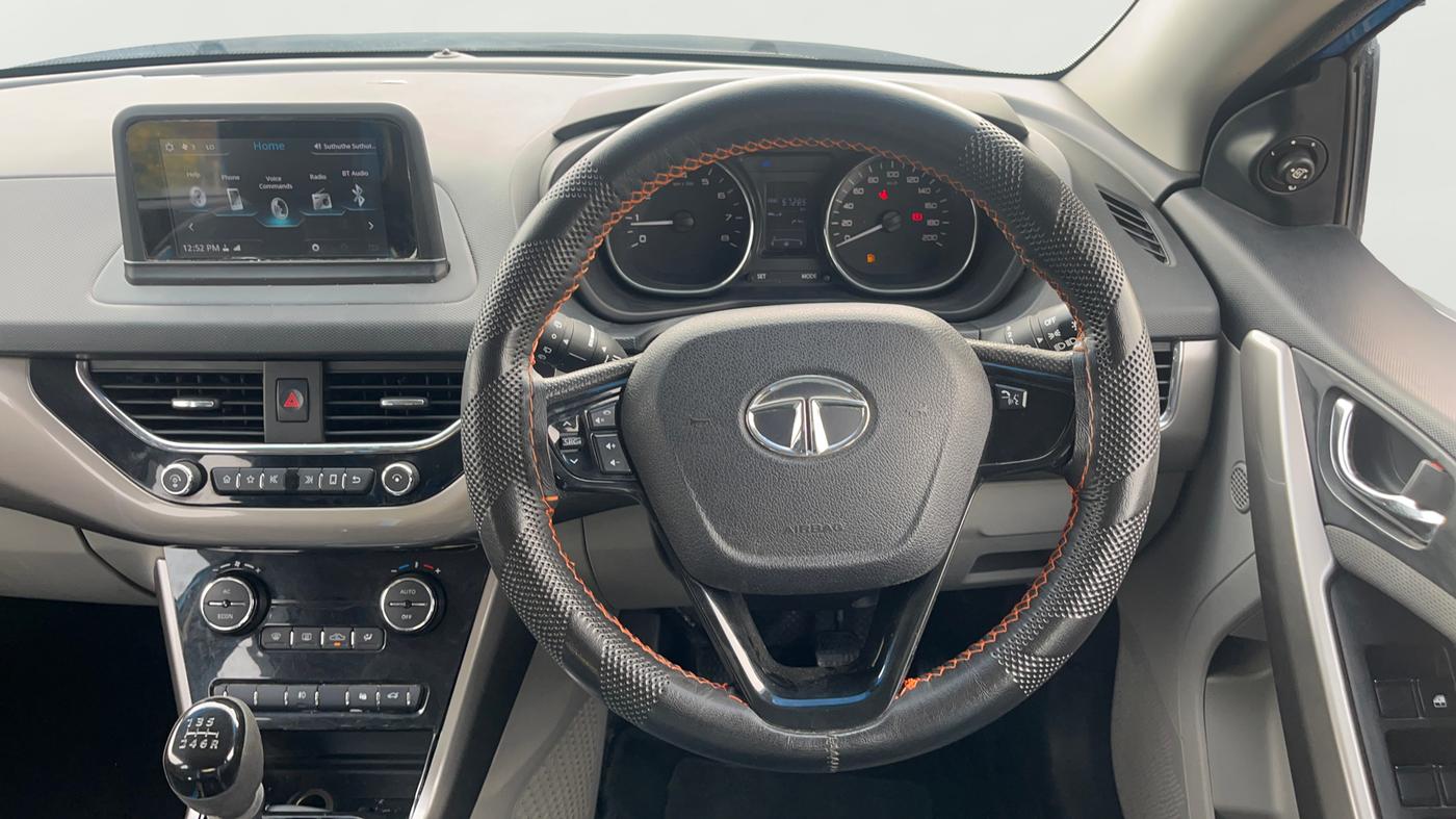 2019 Tata NEXON XZ PLUS PETROL DUAL TONE, Petrol, Manual, 57,328 km, Steering Wheel Close Up