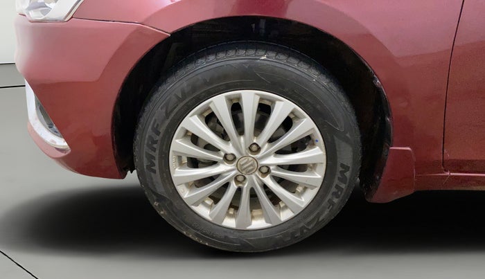 2019 Maruti Ciaz DELTA 1.5 SHVS MT PETROL, Petrol, Manual, 52,183 km, Left Front Wheel