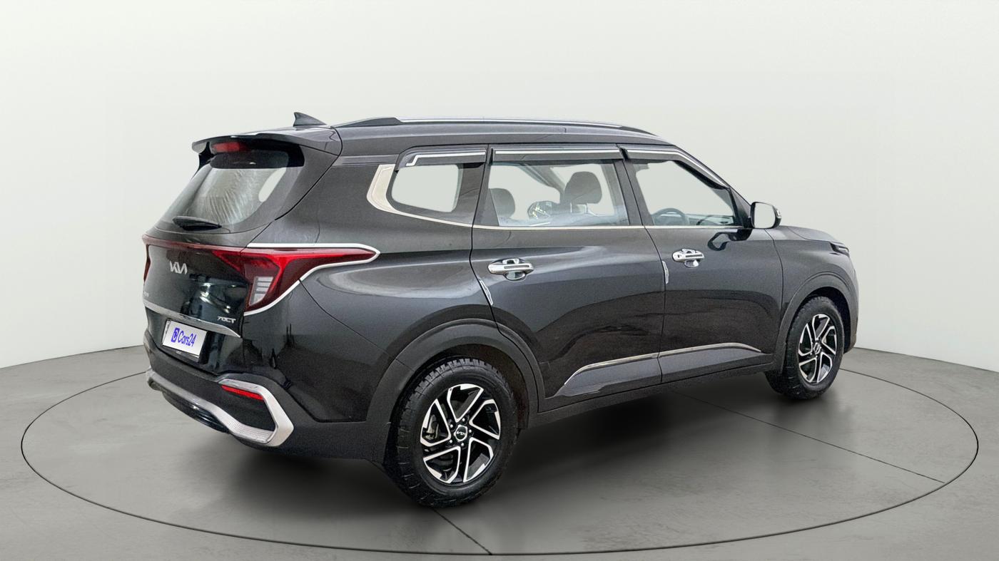 2022 KIA CARENS PRESTIGE PLUS 1.4 PETROL DCT 7 STR, Petrol, Automatic, 66,148 km, Right Back Diagonal