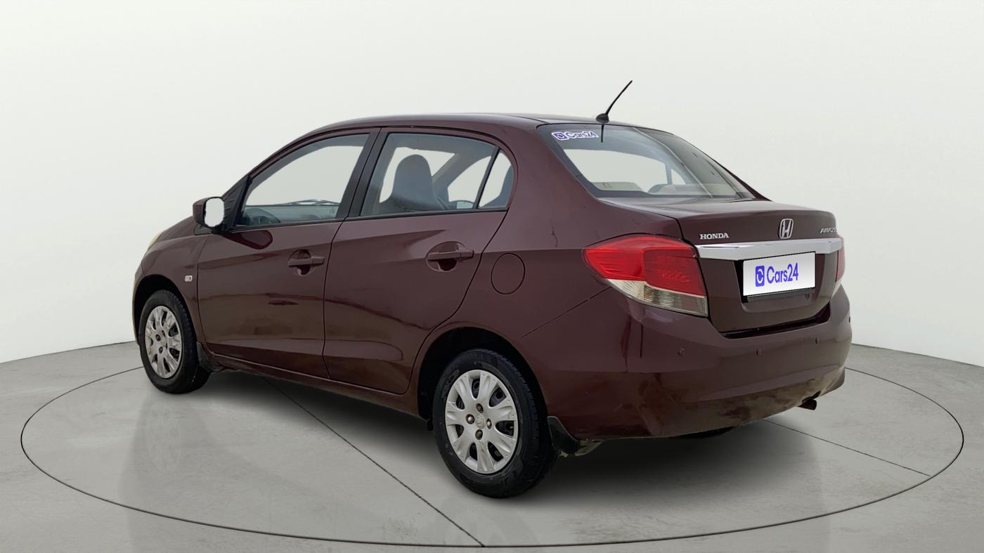 2015 Honda Amaze 1.2L I-VTEC S, Petrol, Manual, 1,25,429 km, Left Back Diagonal