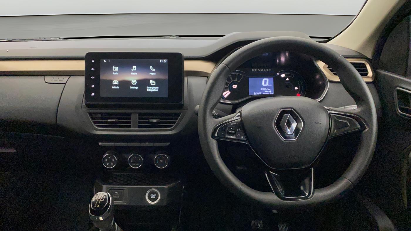 2022 Renault Kiger RXT MT, Petrol, Manual, 30,923 km, Steering Wheel Close Up
