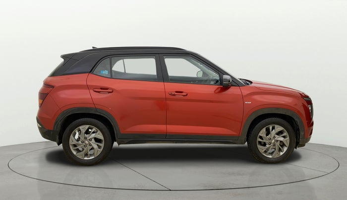 2020 Hyundai Creta SX (O) 1.4 TURBO DCT DUAL TONE, Petrol, Automatic, 65,875 km, Right Side View