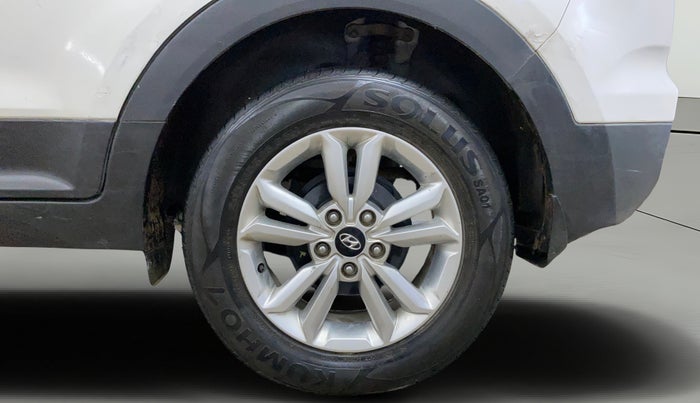 2018 Hyundai Creta SX PLUS 1.6 PETROL, Petrol, Manual, 27,828 km, Left Rear Wheel
