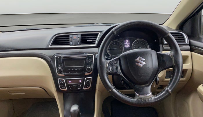 2017 Maruti Ciaz DELTA 1.4 AT PETROL, Petrol, Automatic, 1,21,537 km, Steering Wheel Close Up