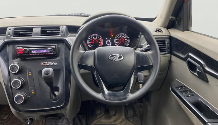 2016 Mahindra Kuv100 K4 PLUS D 6 STR, Diesel, Manual, 72,494 km, Steering Wheel Close Up