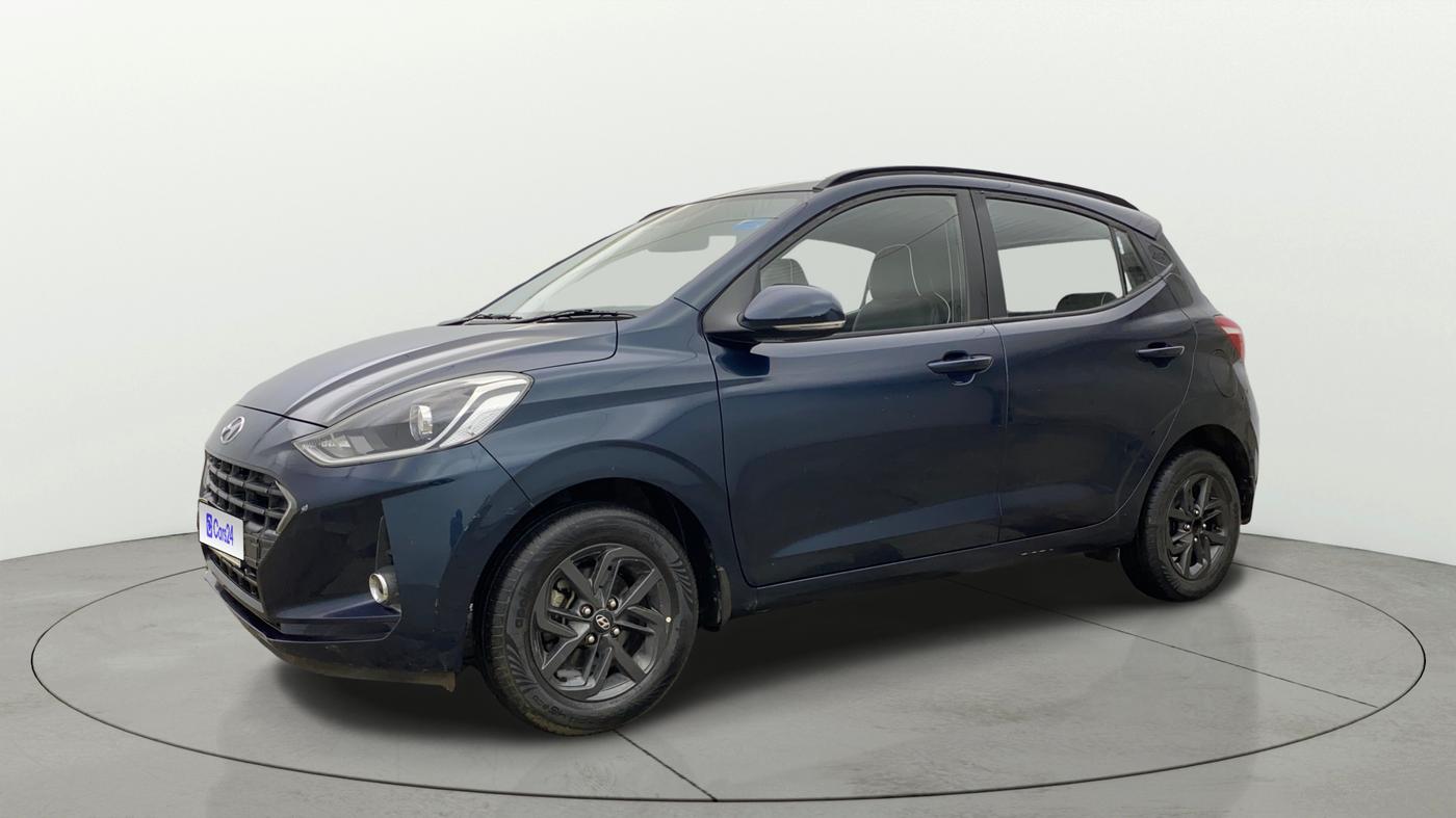 2019 Hyundai GRAND I10 NIOS SPORTZ AMT 1.2 KAPPA VTVT, Petrol, Automatic, 47,232 km, Left Front Diagonal
