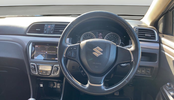 2018 Maruti Ciaz S 1.4 MT PETROL, Petrol, Manual, 1,15,740 km, Steering Wheel Close Up