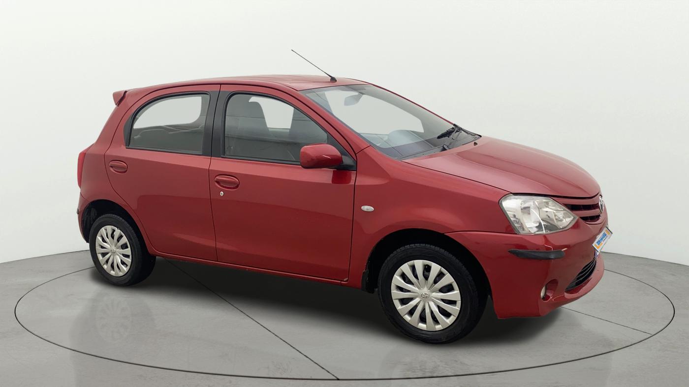 2012 Toyota Etios Liva G, Petrol, Manual, 96,695 km, Right Front Diagonal