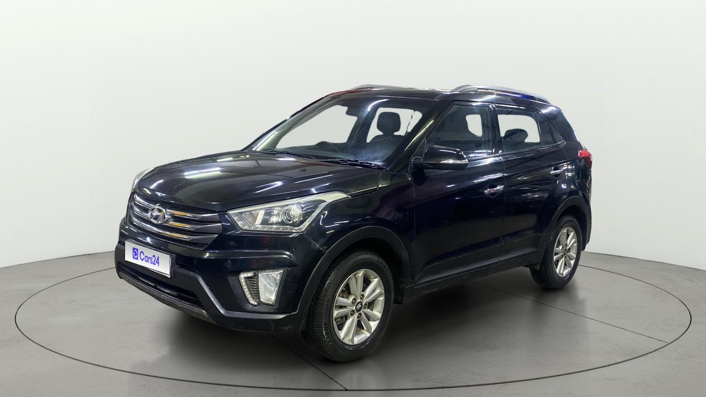2016 Hyundai Creta  SX 1.6 Petrol , Petrol, Manual, 90,703 km, Left Front Diagonal