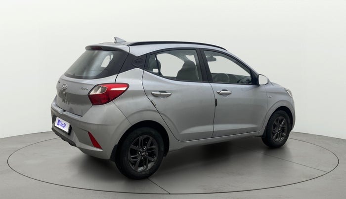 2021 Hyundai GRAND I10 NIOS SPORTZ AMT 1.2 KAPPA VTVT, Petrol, Automatic, 83,628 km, Right Back Diagonal