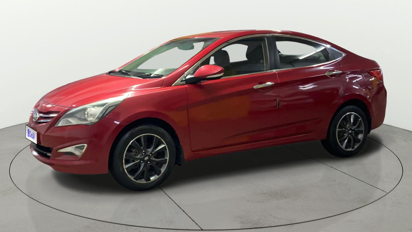 2016 Hyundai Verna 1.6 CRDI SX, Diesel, Manual, 1,02,496 km, Left Front Diagonal