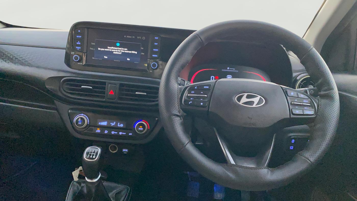 2023 Hyundai EXTER SX (O) CONNECT, Petrol, Manual, 40,524 km, Steering Wheel Close Up