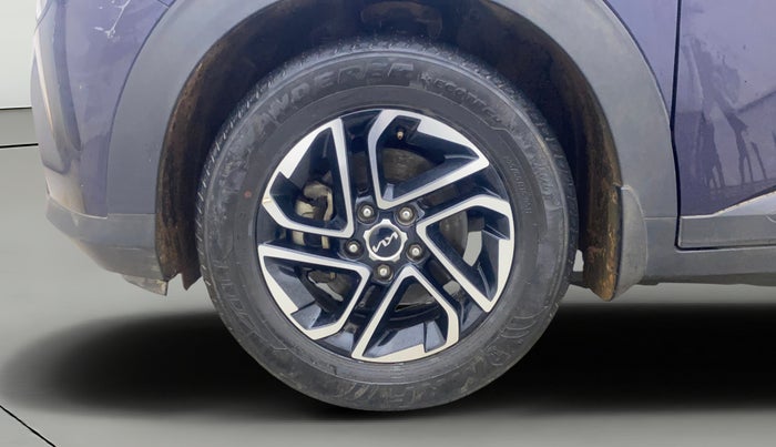 2022 KIA CARENS PRESTIGE PLUS 1.5 DIESEL 7 STR, Diesel, Manual, 38,893 km, Left Front Wheel