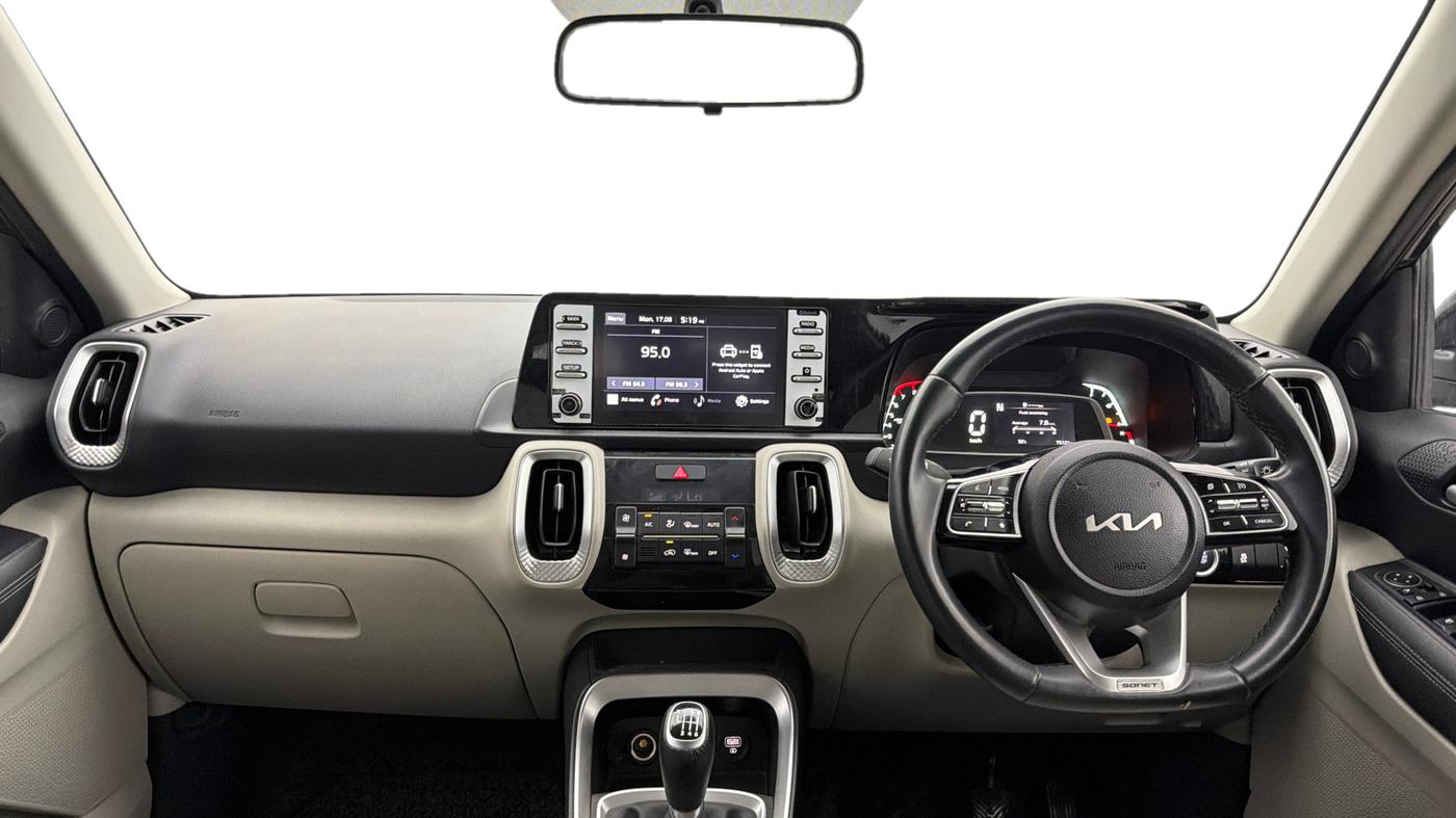 2022 KIA SONET HTX ANNIVERSARY EDITION 1.0 IMT, Petrol, Manual, 75,110 km, Dashboard