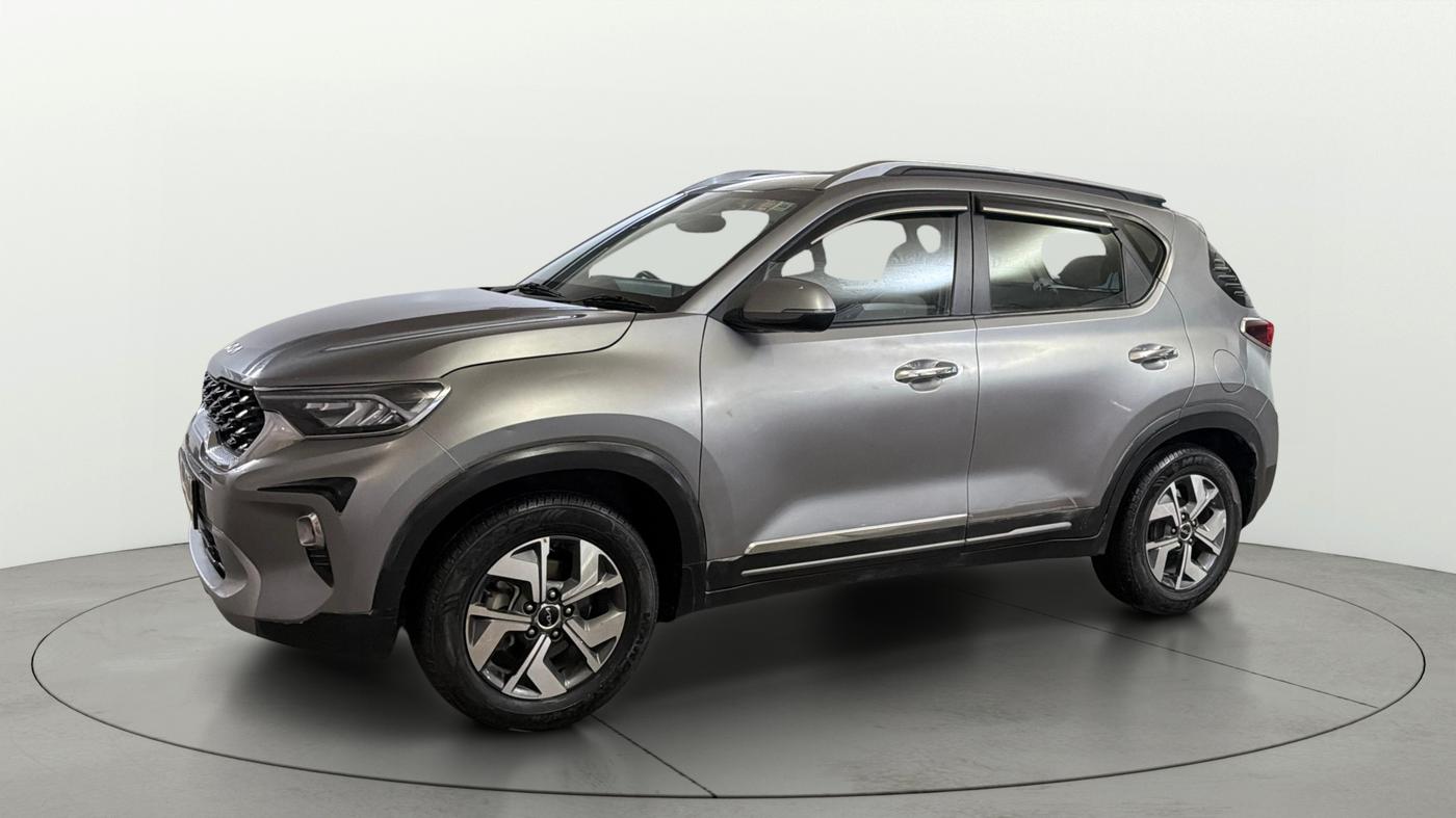 2021 KIA SONET HTX 1.0 IMT, Petrol, Manual, 43,282 km, Left Front Diagonal