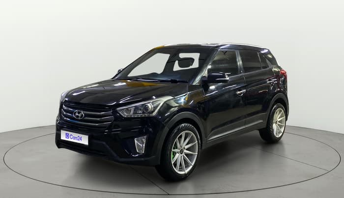 2016 Hyundai Creta SX PLUS AT 1.6 DIESEL, Diesel, Automatic, 53,017 km, Left Front Diagonal