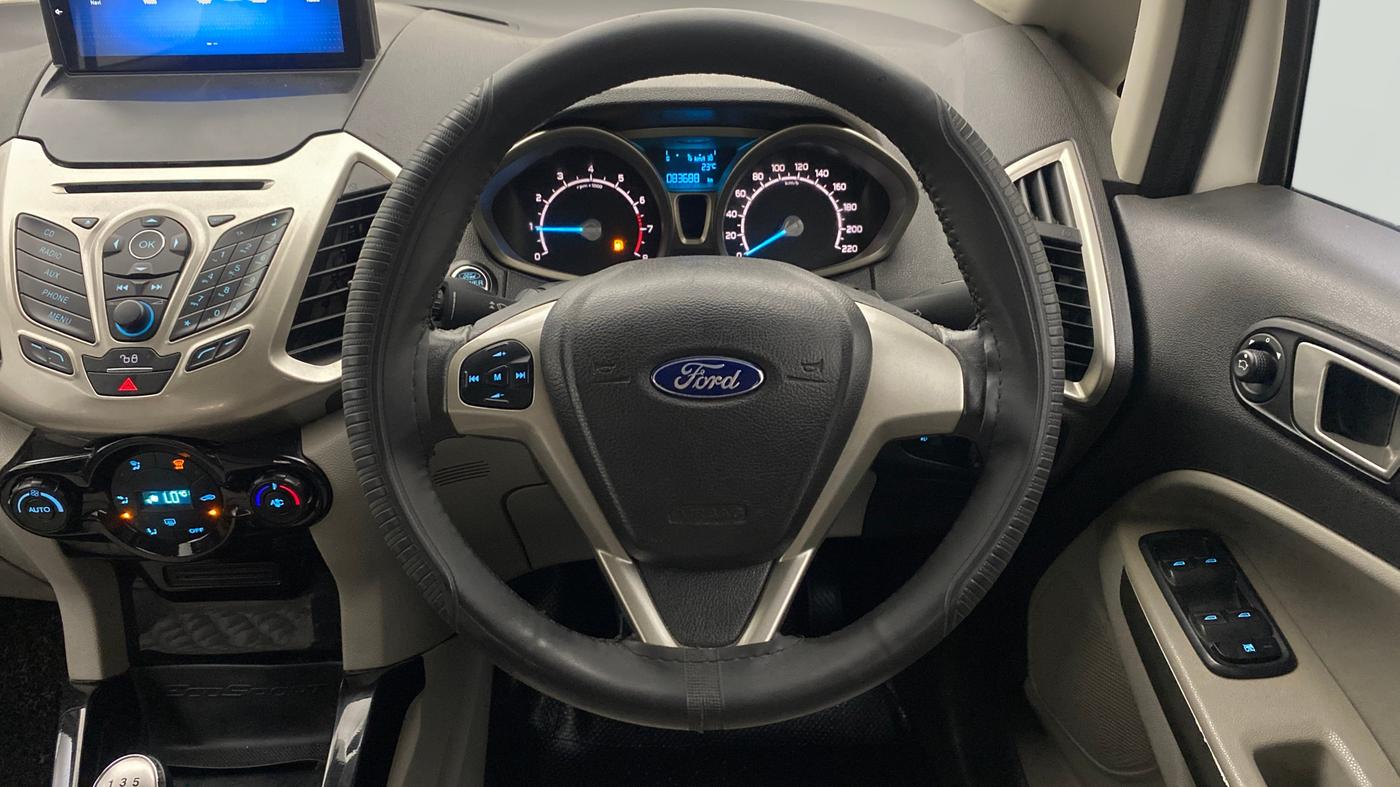 2017 Ford Ecosport TITANIUM + 1.5L PETROL, Petrol, Manual, 83,656 km, Steering Wheel Close Up