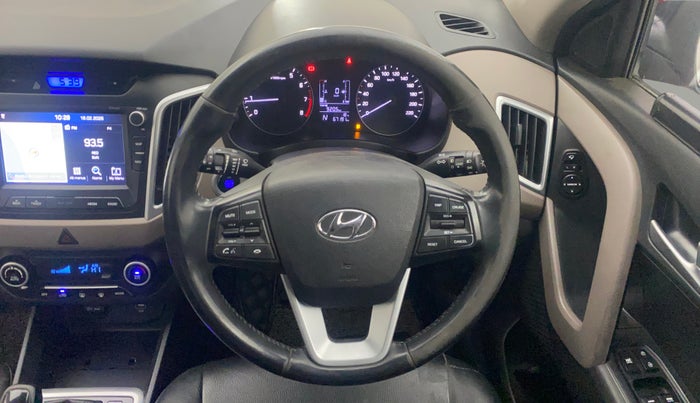 2019 Hyundai Creta SX AT 1.6 PETROL, Petrol, Automatic, 67,200 km, Steering Wheel Close Up