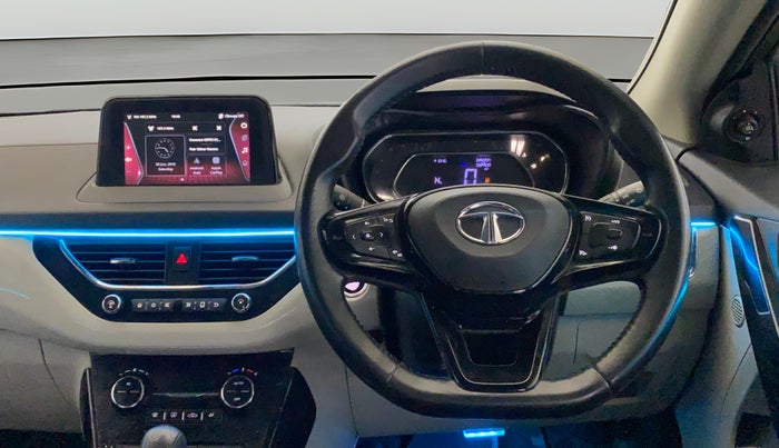 2020 Tata NEXON XZA PLUS (O) PETROL, Petrol, Automatic, 82,912 km, Steering Wheel Close Up