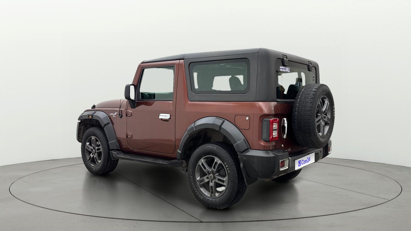 2021 Mahindra Thar LX PETROL HT 4WD AT, Petrol, Automatic, 49,050 km, Left Back Diagonal