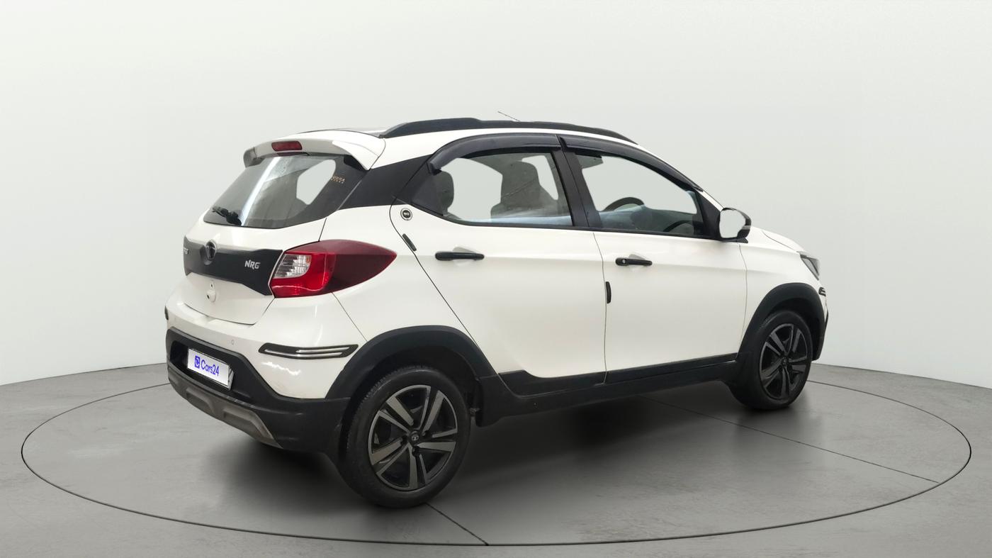 2024 Tata TIAGO NRG XZ AMT, Petrol, Automatic, 12,818 km, Right Back Diagonal