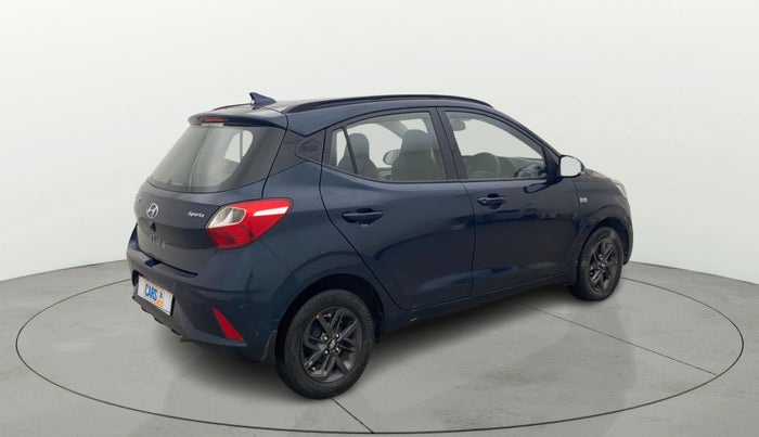 2021 Hyundai GRAND I10 NIOS SPORTZ AMT 1.2 KAPPA VTVT, Petrol, Automatic, 41,063 km, Right Back Diagonal