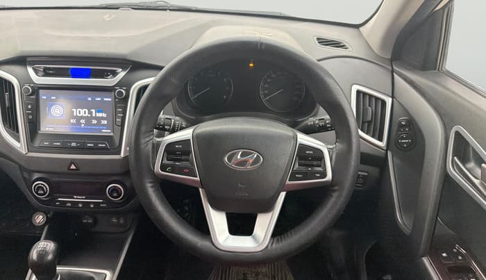 2016 Hyundai Creta SX PLUS  ANNIVERSARY EDITION 1.6 PETROL, Petrol, Manual, 58,326 km, Steering Wheel Close Up
