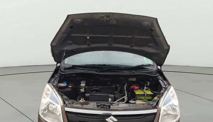 2017 Maruti Wagon R 1.0 VXI, Petrol, Manual, 66,480 km, Open Bonet