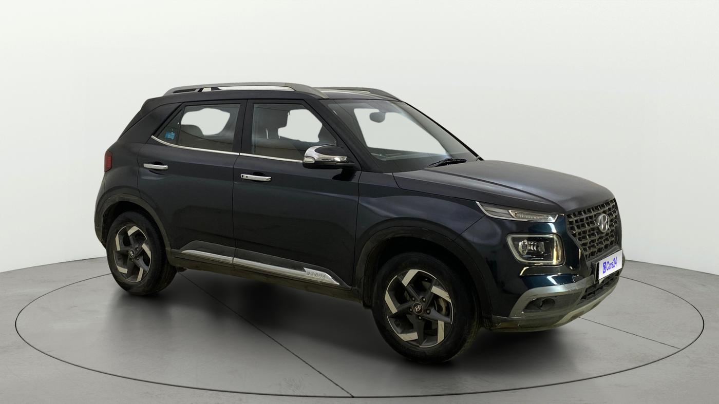 2020 Hyundai VENUE SX 1.0 (O) TURBO IMT, Petrol, Manual, 37,891 km, Right Front Diagonal