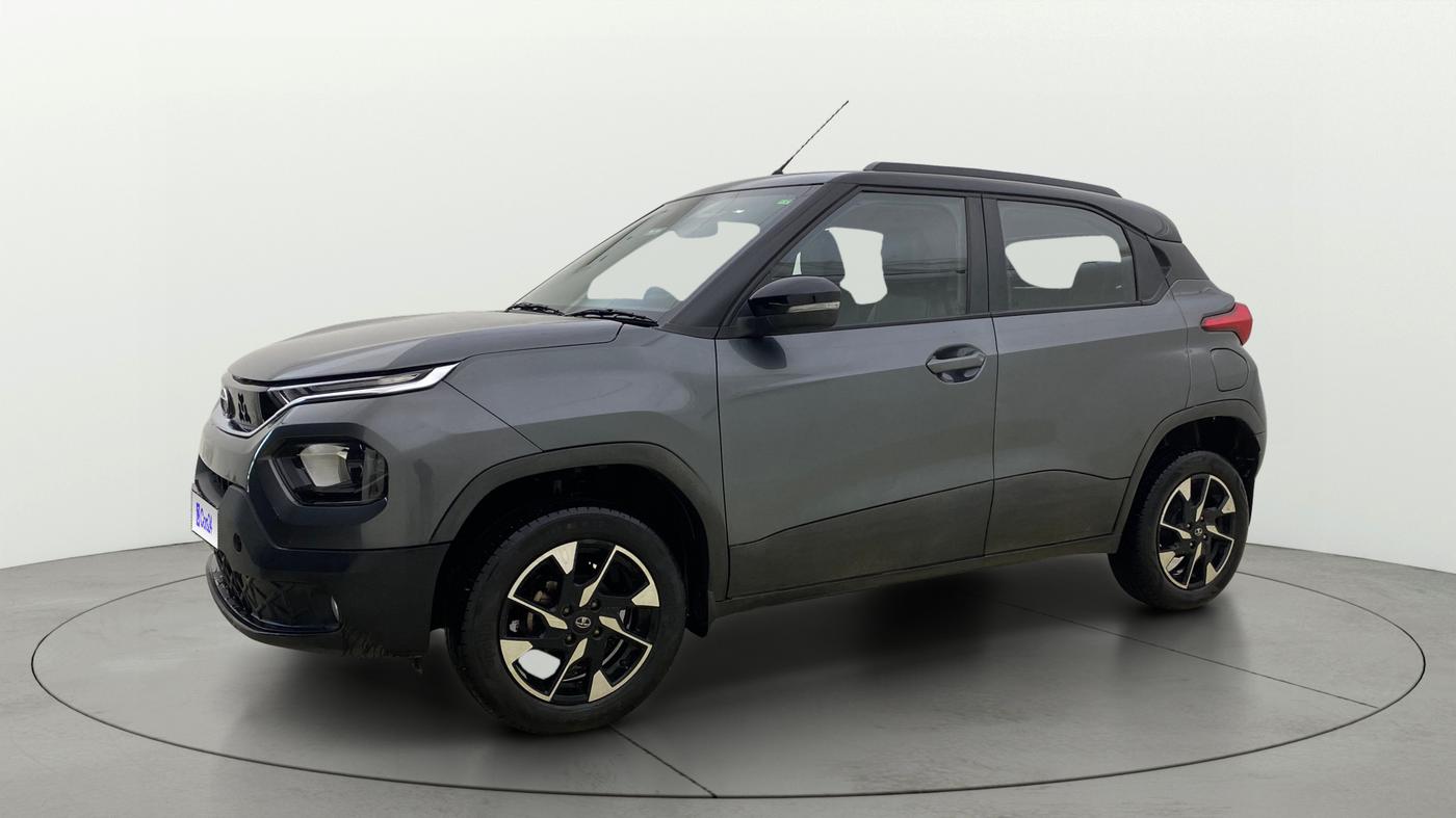 2021 Tata PUNCH CREATIVE  iRA PACK AMT, Petrol, Automatic, 19,008 km, Left Front Diagonal