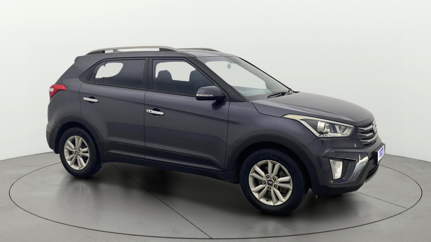 2015 Hyundai Creta SX PLUS AT 1.6 DIESEL, Diesel, Automatic, 94,640 km, Right Front Diagonal