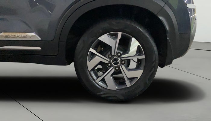 2022 KIA SONET HTX 1.0 IMT, Petrol, Manual, 27,105 km, Left Rear Wheel