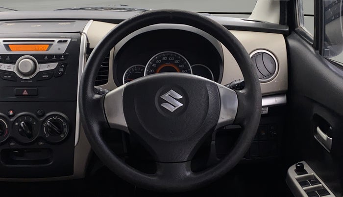 2014 Maruti Wagon R 1.0 VXI, Petrol, Manual, 88,365 km, Steering Wheel Close Up
