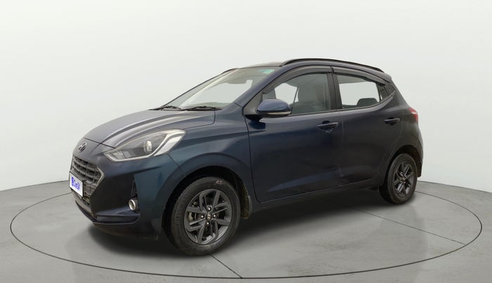 2022 Hyundai GRAND I10 NIOS SPORTZ AMT 1.2 KAPPA VTVT, Petrol, Automatic, 32,622 km, Left Front Diagonal