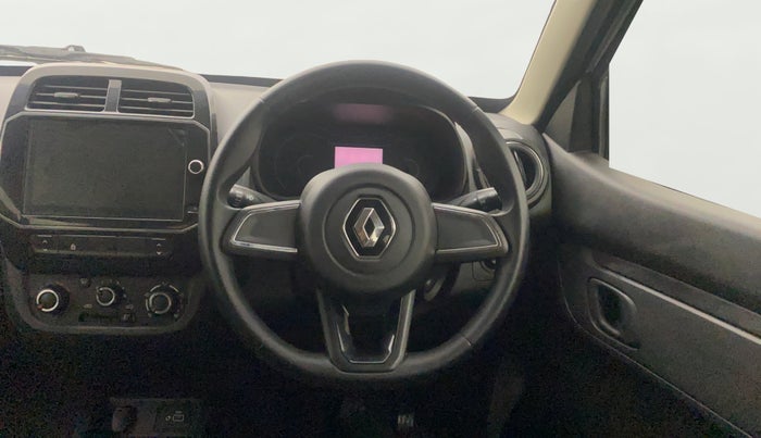 2022 Renault Kwid RXT 1.0 AMT, Petrol, Automatic, 35,929 km, Steering Wheel Close Up