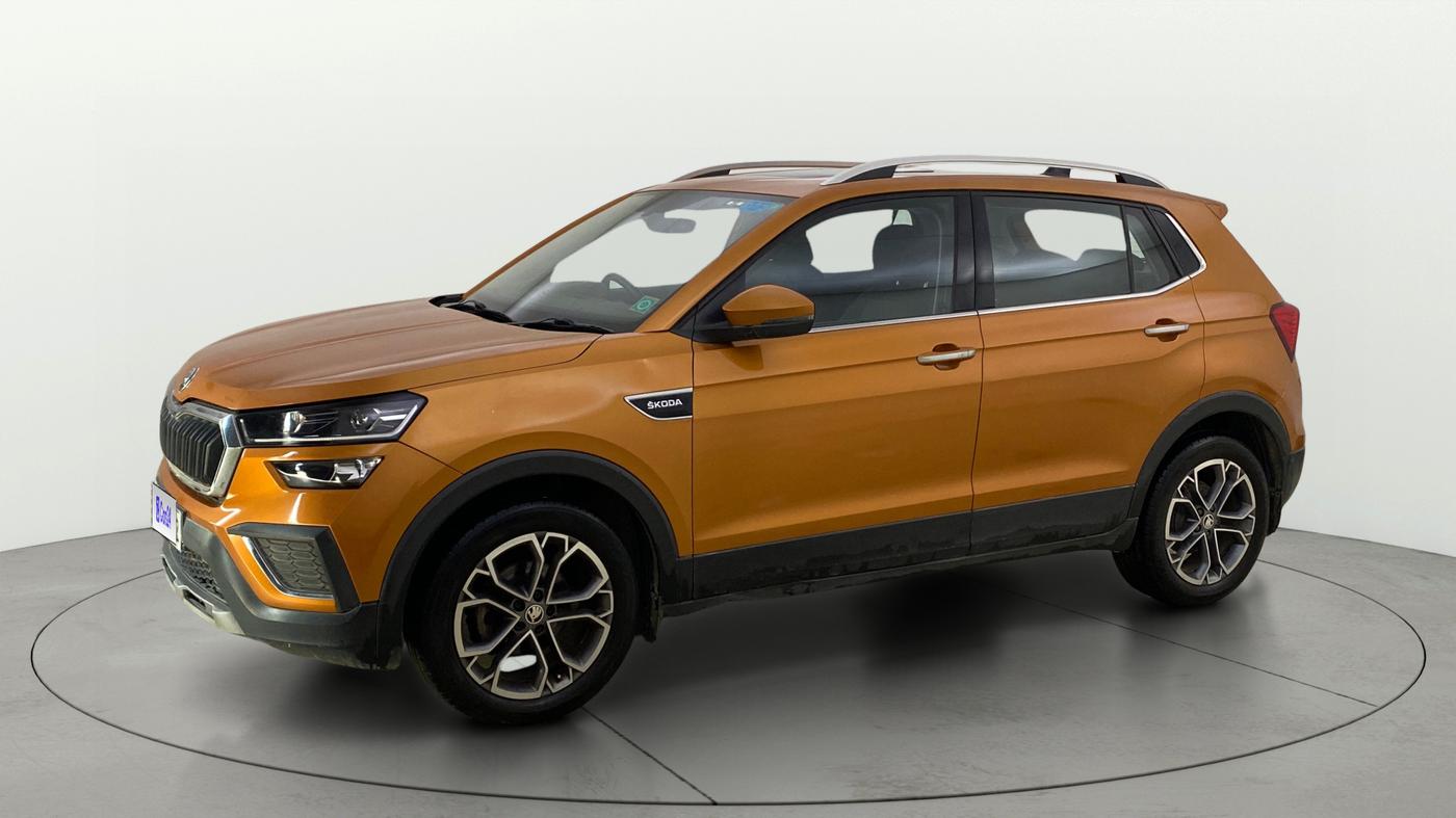 2021 Skoda KUSHAQ STYLE 1.0L TSI MT, Petrol, Manual, 42,465 km, Left Front Diagonal