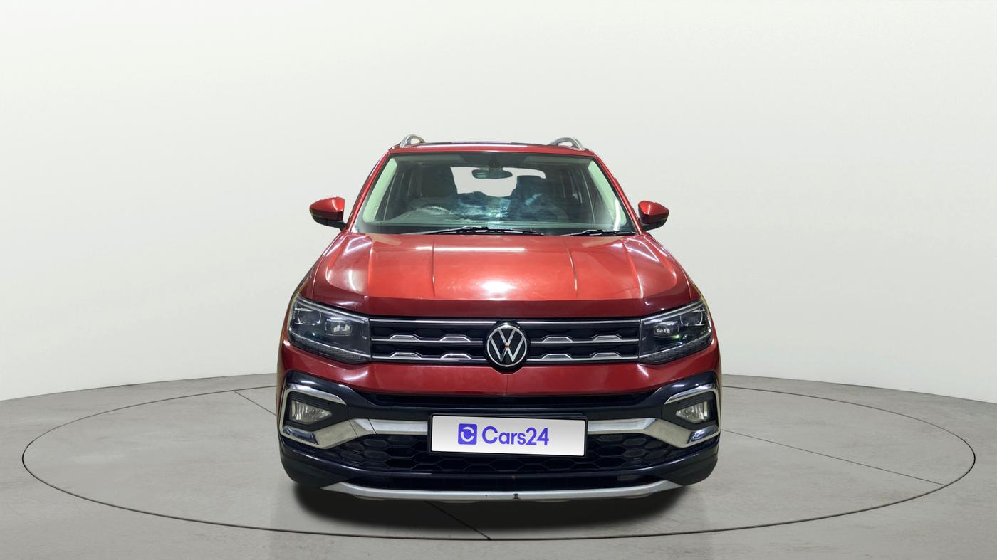 2022 Volkswagen TAIGUN TOPLINE 1.0 TSI MT, Petrol, Manual, 65,718 km, Front