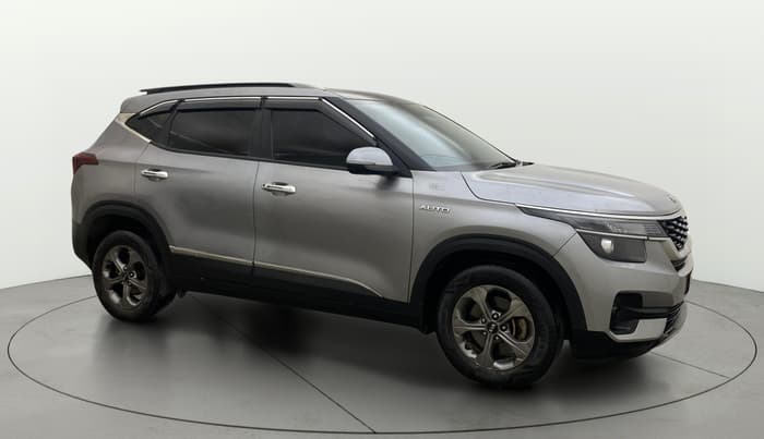 2021 KIA SELTOS HTK PLUS AT 1.5 DIESEL, Diesel, Automatic, 1,07,413 km, Right Front Diagonal