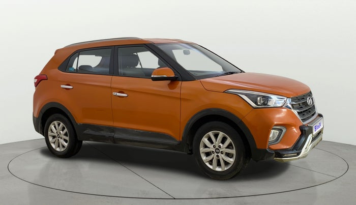 2019 Hyundai Creta SX 1.6 PETROL, Petrol, Manual, 60,659 km, Right Front Diagonal