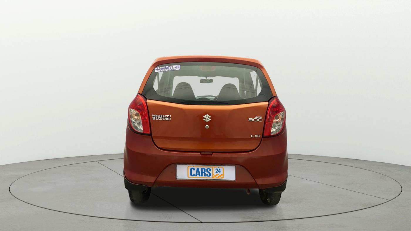 2012 Maruti Alto 800 LXI, Petrol, Manual, 62,504 km, Back/Rear