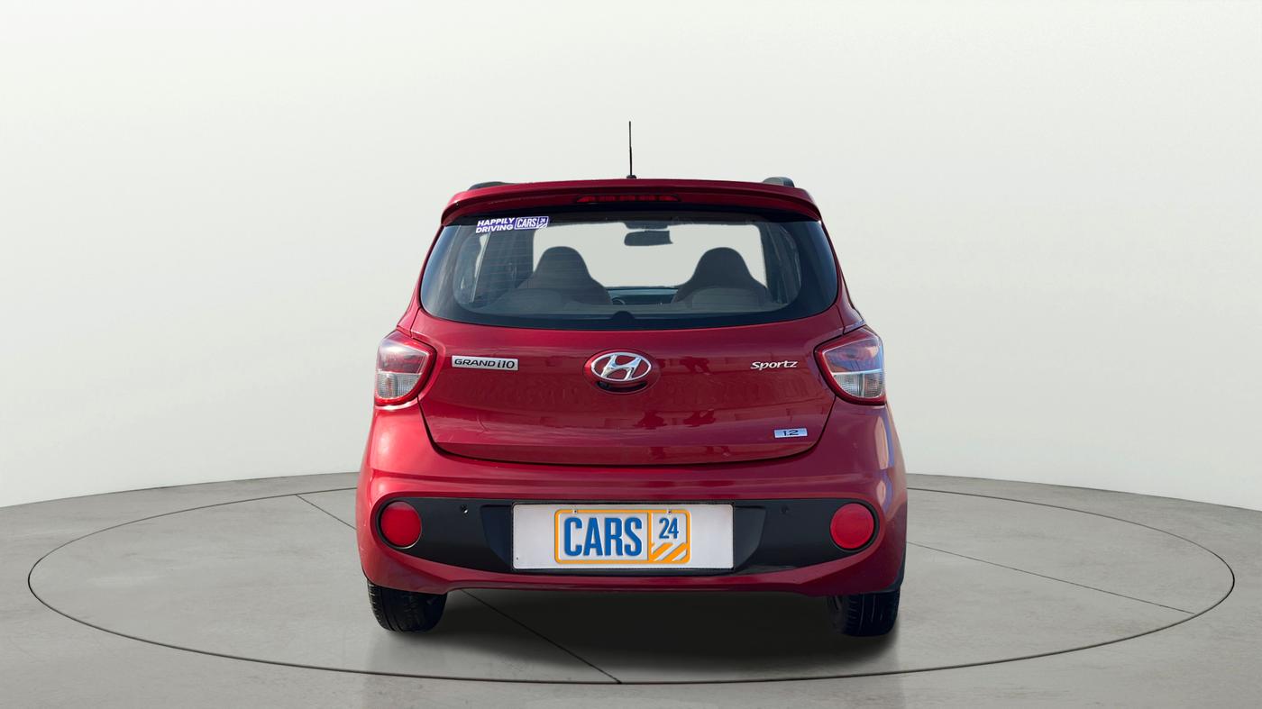 2019 Hyundai Grand i10 SPORTZ 1.2 KAPPA VTVT, Petrol, Manual, 42,988 km, Back/Rear