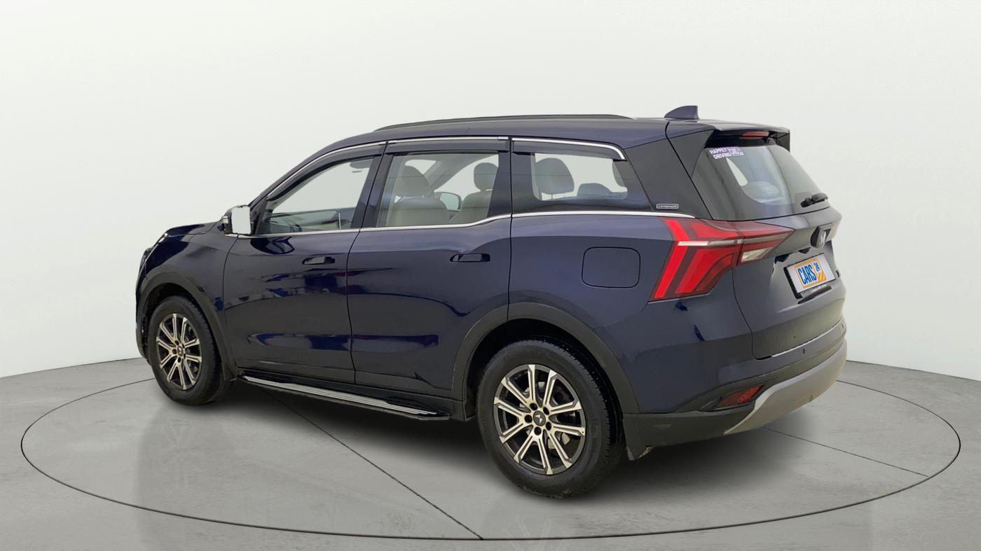 2021 Mahindra XUV700 AX 7 LUXURY P AT 7 STR, Petrol, Automatic, 28,832 km, Left Back Diagonal